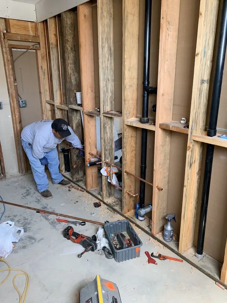Commercial rough-in plumbing for Gas Line Repair in Westhampton Beach